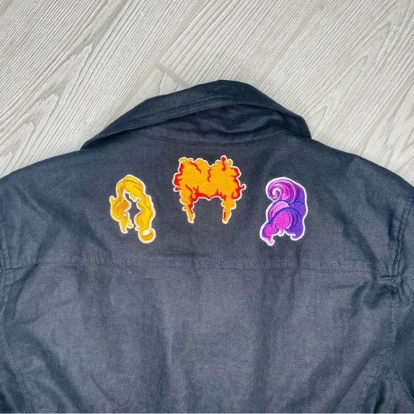 Hocus pocus Sanderson sister Croft & barrow hand crafted jacket XL embroidered - Picture 5 of 9